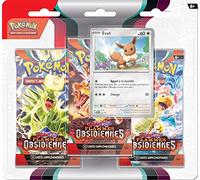 Pokemon - Pack 3 boosters - Ecarlate et Violet - Flammes Obsidiennes (EV03) - Modèle aléatoire - Jeux de société - Jeux de Cartes - Cartes à Collectionner - A partir de 6 Ans