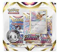 Pokémon | Pack 3 boosters Epée et Bouclier - Astres Radieux (EB10) | Modèle aléatoire | Cartes à Collectionner | A partir de 6 Ans