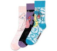 Pokémon Chaussettes pour homme Crew Socks Fan-Merch Gaming Multicolore 48