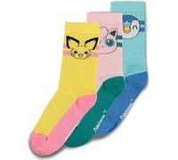 Pokémon - Pack 3 paires de chaussettes Pokémon Crew 35-38