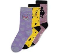 Pokémon - Pack 3 paires de chaussettes Pokémon Crew 43-46