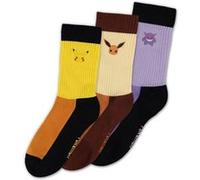 Pokémon Chaussettes Fan-Merch Gaming multicolores pour homme Taille 44