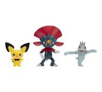 Pokémon Pack de 3 Figurines de Combat G