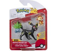 Pokémon - Pack de 3 figurines de combat - Panflam, Myrapla & Nachtara
