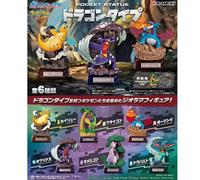 Pokémon - Pack De 6 Figurines Pokémon Pocket Statue Dragon Type