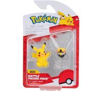 POKEMON - Pack De Figurines De Combat - PIKACHU NONJASK Jouet