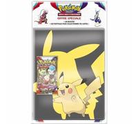 Pokémon - Pack Portfolio + Booster - Série Ecarlate et Violet (EV01) - Modèle aléatoire - Cartes à Collectionner - Accessoires pour Cartes à Collectionner - A partir de 6 Ans