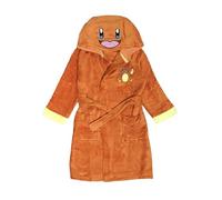 Pokemon Peignoir à capuche pour garçons ou filles de 4 à 14 ans, Charmander, 11-12 ans