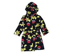 Pokemon Peignoir à capuche pour garçons ou filles, Robe de Chambre, Pikachu, 4-5 ans