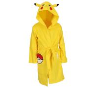 POKEMON - Peignoir de bain Pikachu - Jaune - 100% Coton - 300 GSM - 2/4 ans