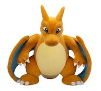 Pokémon Peluche géante Dracaufeu de 61 cm - Évolution de la Charmander - Licence Officielle Pokémon - Jouet en Peluche géant Doux de qualité supérieure pour Enfants, garçons, Filles et Fans