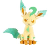 Pokémon Leafeon Peluche Eevee Evolution sous licence officielle Jouet en peluche douce de haute qualité Cadeau pour enfants garçons filles à partir de 2 ans