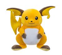 Pokémon Peluche Raichu Peluche Douce de 30 cm avec des détails Authentiques