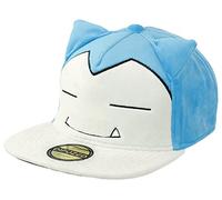 Pokémon Peluche Ronflex Unisexe Casquette Bleu/Blanc 80% Polyester, 20% Coton