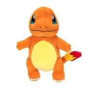 Pokémon Peluche Salamèche – douce, 20 cm, détails authentiques