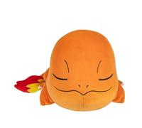 Pokémon Peluche Salamèche Qui dort Peluche Exclusive de 45 cm Qui dort