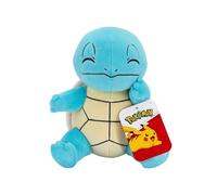 Pokémon Peluche Squirtle - 20 cm de haut - Bleu/Marron - Jouets en peluche officiels Pokémon pour enfants de 2 ans et plus