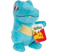 Pokémon Peluche Totodile Kaiminus 20 cm - Jouet Nouvelle Vague 2022 - Peluche Licence Officielle