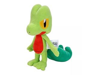 Pokémon Peluche Treecko 20 Arcko cm - Jouet Nouvelle Vague 2021 - Peluche Licence Officielle
