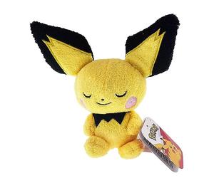 Pokémon Pichu Sleeping Plush - 5-inch Premium Plush, Multicolor