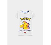 Pokemon - Pika Silhouette - T-Shirt Fille (122/128)