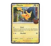 Pokemon - Pikachu 018 - Trick or Trade 2024 - Cosmos Holo - Promo Halloween