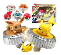 Pokemon Pikachu Action Figure, Pikachu, Salamèche, SLaura, Tle Mew, Eevee, Sus cher, Jeu de bataille, Ensemble de jouets pour enfants, Toupie, Elfe, pouvez-vous ro Ball Opp bag