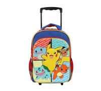 Pokemon Pikachu And Favorite Characters Sac à dos à roulettes pour jeunes 40,6 cm
