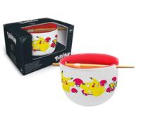 Pokemon - Pikachu - Bol À Ramen Avec Baguette - 450 Ml