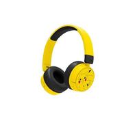 OTL Technologies Casque sans fil Pokemon Pikachu pour enfants avec contrôle parental du volume et câble de partage audio