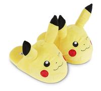 Pokemon Pikachu Chaussons officiels pour enfant Motif Gotta Catch Em All, jaune, 1 Big Kid