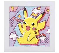 Pokémon | Pikachu Diamond Art | Avec cadre | 15 ans et plus | Design 7