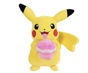 Pokémon Pikachu Easter 8" Plush - Stuffed Animal with Poke Puff Easter Egg - Great Gift for Kids - Age 2+