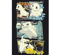 Pokemon Pikachu et Kanto Starters Poster 61 x 91,5 cm