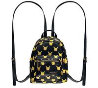 Pokémon Pikachu Femme Mini Sac À Dos noir/jaune polyuréthane, polyester