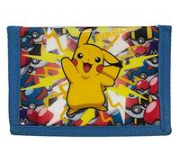 Pokémon Pikachu - Flash Strike ! - Portefeuille 3 volets pour pièces de monnaie et cartes
