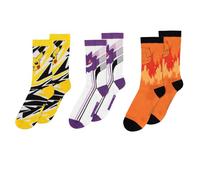 Pokémon Pikachu Glumanda Gengar Chaussettes unisexes Multicolore