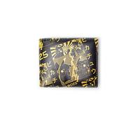 Pokemon Pikachu Homme Portefeuille Noir/Jaune 100% Polyuréthane