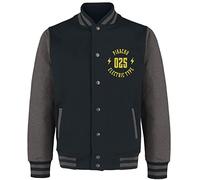 Pokémon Pikachu Homme Veste noir/anthracite S 50% Coton, 50% Polyester