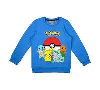 Pokémon Pikachu Pull à capuche pour garçon et fille (152, bleu), bleu, 152