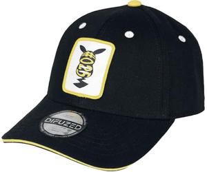 Pokémon Pikachu Unisexe Casquette Noir 100% Coton