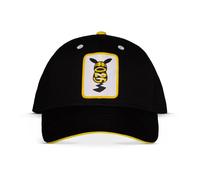 Pokémon Casquette Pikachu Unisexe Ajustable 100% coton Noir Taille unique