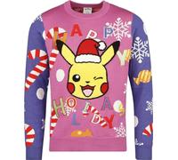 Pokémon Pikachu Unisexe Pull Multicolore L 50% Coton, 50% polyacrylique Regular