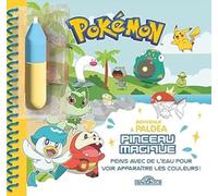 Pokémon - Pinceau magique - Bienvenue à Paldea - Livre avec pinceau magique - Dès 3 ans