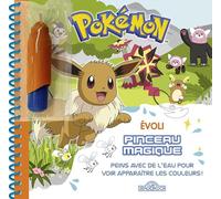 Pokémon - Pinceau magique Évoli - Livre avec pinceau magique - Dès 3 ans