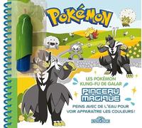 Pokémon - Pinceau magique - Les Pokémon Kung-Fu - Livre avec pinceau magique - Dès 3 ans