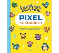 Pokémon pixel kleurpret: Volg de code en tover de Pokémon vakje voor vakje tevoorschijn!