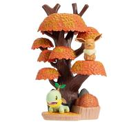 Pokémon PKW - Select Lot de Figurines d'environnement de 15,2 cm (forêt d'automne avec Évoli #2 et Turtwig) W5