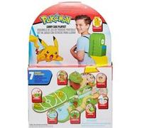 Pokemon PKW0029 Pokemon Carry Case Play Set Backpack Battle Area + Pikachu Figurka Vert G