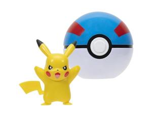 Pokémon PKW2660 Clip'n'Go Poké Ball Pikachu & Guter Pikachu Officiel